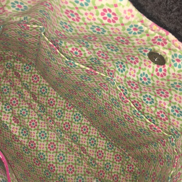 Vera Bradley Capri Melon Tote Bag - Picture 4 of 5